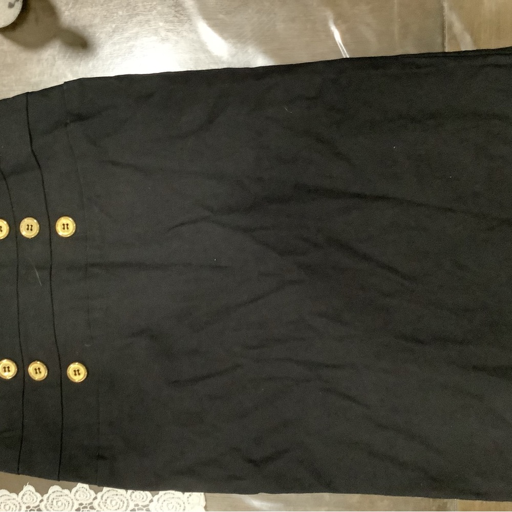 Fillmorette NYC Black Pencil Skirt